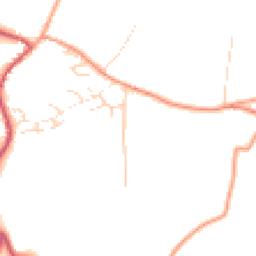 Daytime road noise heatmap for GU31 5LW