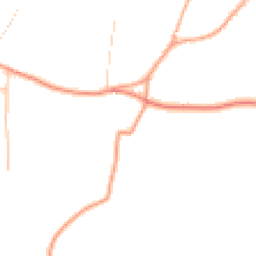 Daytime road noise heatmap for GU31 5NQ