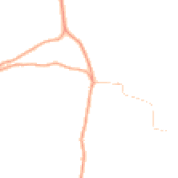 Daytime road noise heatmap for GU31 5NU
