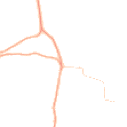 Daytime road noise heatmap for GU31 5NX