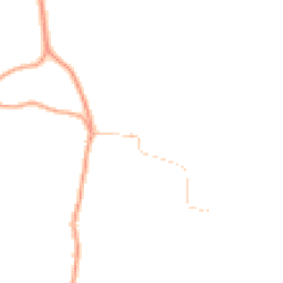 Daytime road noise heatmap for GU31 5NY