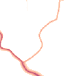 Daytime road noise heatmap for GU31 5PN