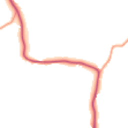 Daytime road noise heatmap for GU31 5RD