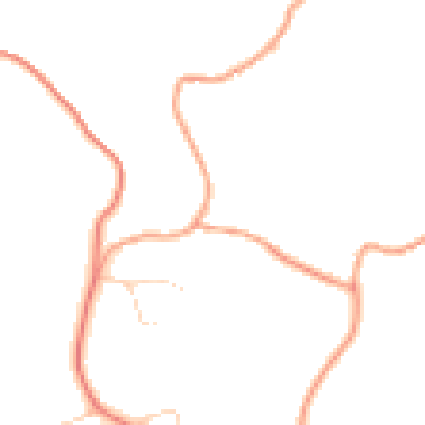Daytime road noise heatmap for GU32 1AD