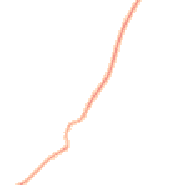 Night-time road noise heatmap for GU32 1AP