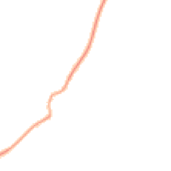 Night-time road noise heatmap for GU32 1AR
