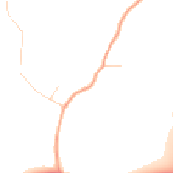 Daytime road noise heatmap for GU32 1AS