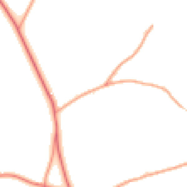 Daytime road noise heatmap for GU32 1BE