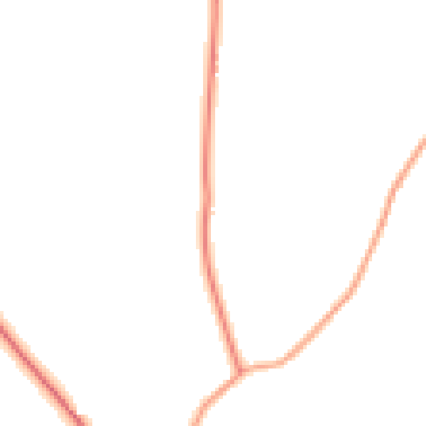 Daytime road noise heatmap for GU32 1BW