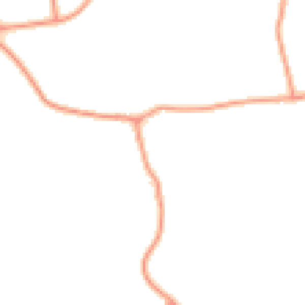 Daytime road noise heatmap for GU32 1DH