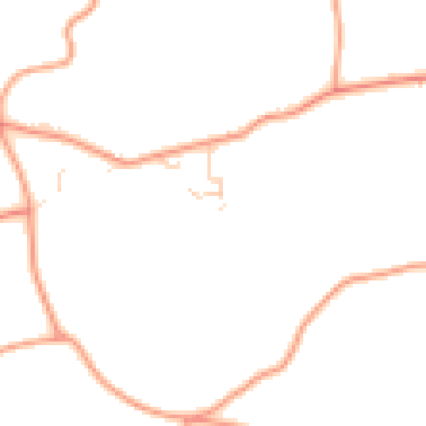 Daytime road noise heatmap for GU32 1EJ