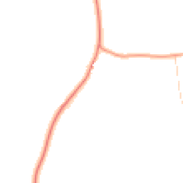 Daytime road noise heatmap for GU32 1EZ
