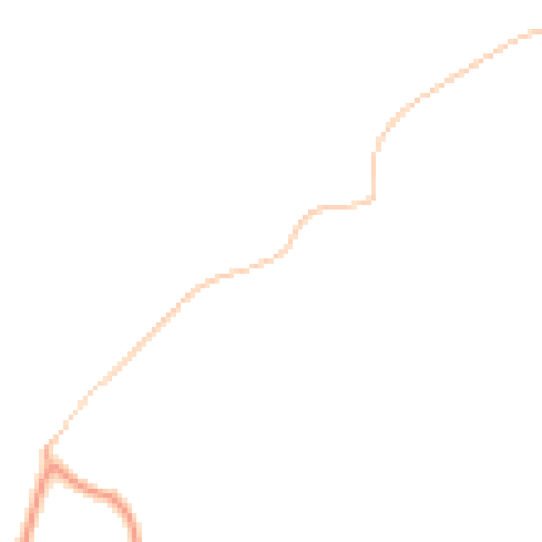 Daytime road noise heatmap for GU32 1HH