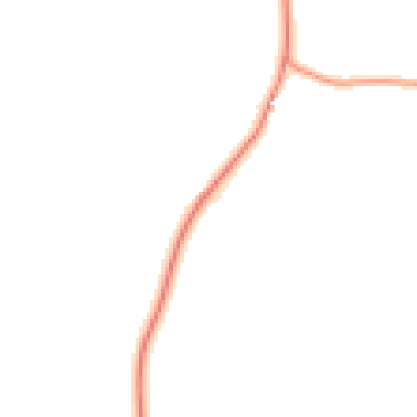 Daytime road noise heatmap for GU32 1HP