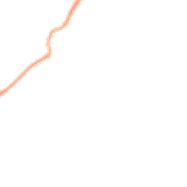 Night-time road noise heatmap for GU32 1JQ