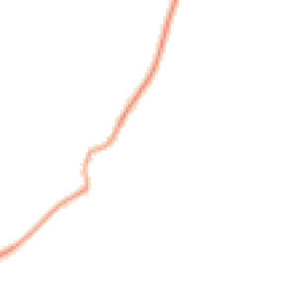 Night-time road noise heatmap for GU32 1LN
