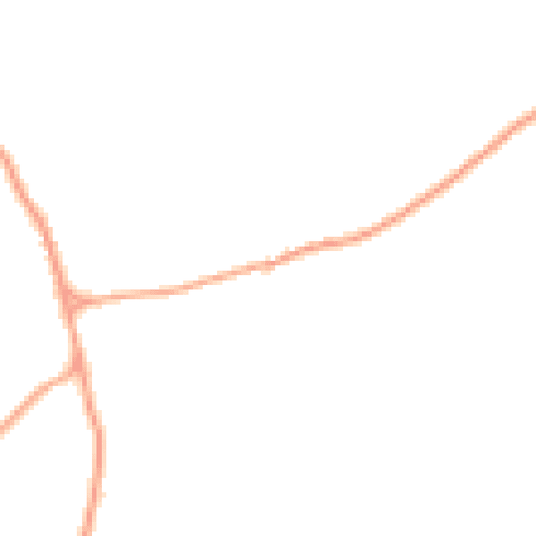 Daytime road noise heatmap for GU32 1RU