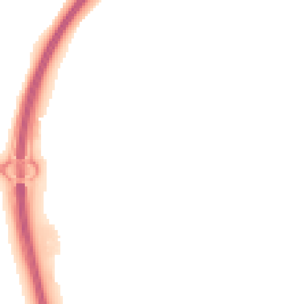 Night-time road noise heatmap for GU32 3BU