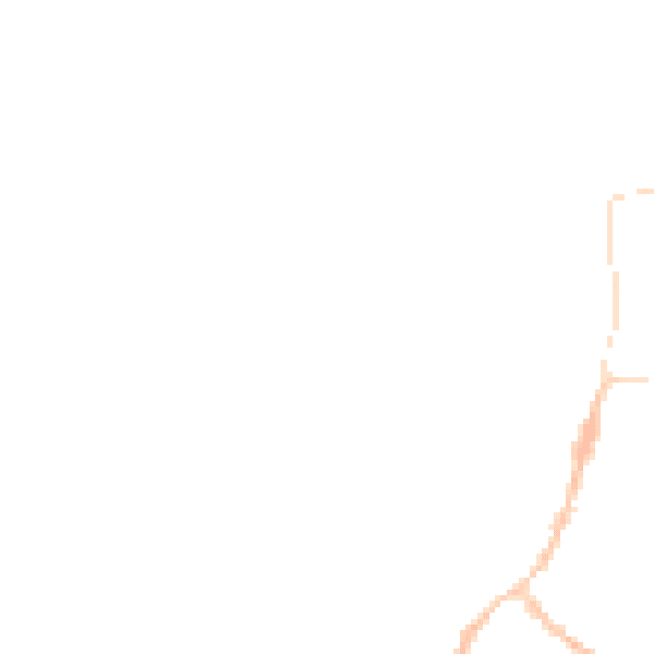 Night-time road noise heatmap for GU32 3EH