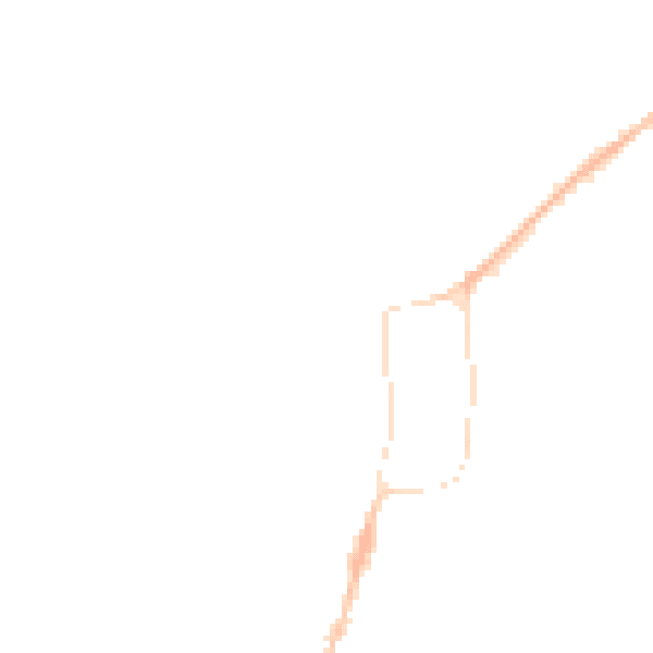 Night-time road noise heatmap for GU32 3EN