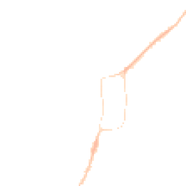 Night-time road noise heatmap for GU32 3EP