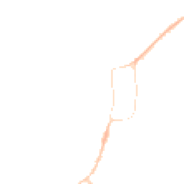 Night-time road noise heatmap for GU32 3EU