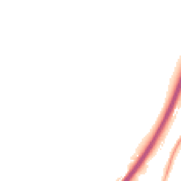 Night-time road noise heatmap for GU32 3NN