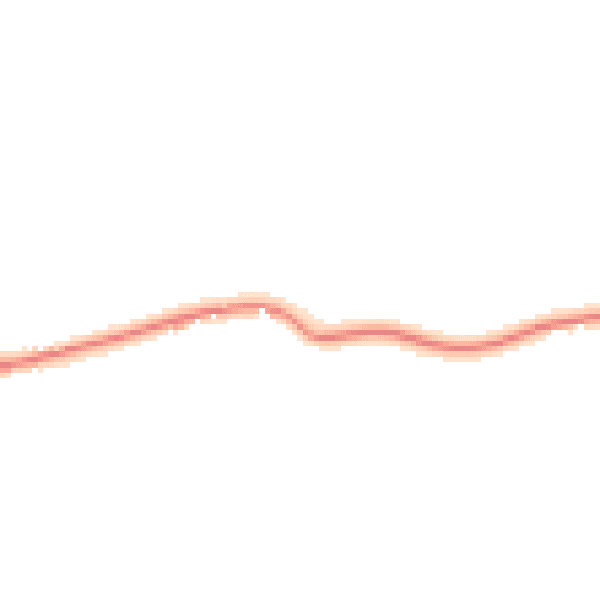 Night-time road noise heatmap for GU32 3PD