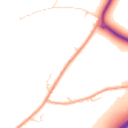 Daytime road noise heatmap for GU33 6AA