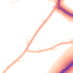 Daytime road noise heatmap for GU33 6AB