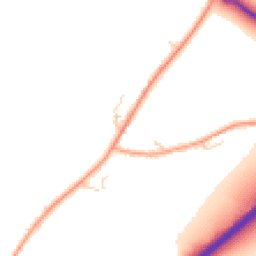 Daytime road noise heatmap for GU33 6AD