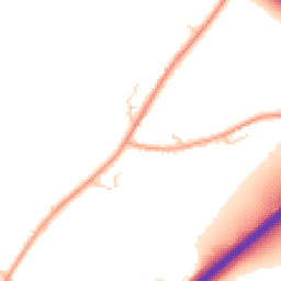 Daytime road noise heatmap for GU33 6AE
