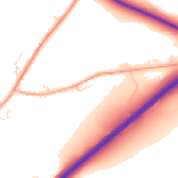 Daytime road noise heatmap for GU33 6AL