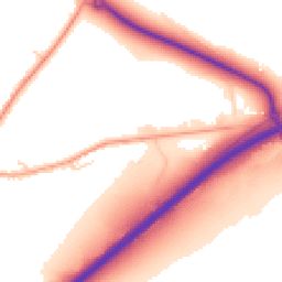 Daytime road noise heatmap for GU33 6AP
