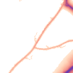 Daytime road noise heatmap for GU33 6AR