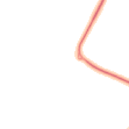 Night-time road noise heatmap for GU33 6AS