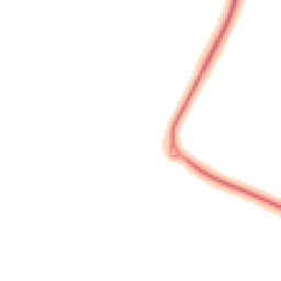 Night-time road noise heatmap for GU33 6AU