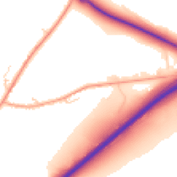 Daytime road noise heatmap for GU33 6AW
