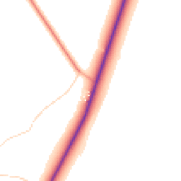 Daytime road noise heatmap for GU33 6BH
