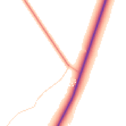 Daytime road noise heatmap for GU33 6BJ