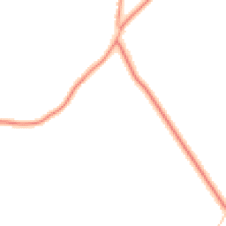 Daytime road noise heatmap for GU33 6DA