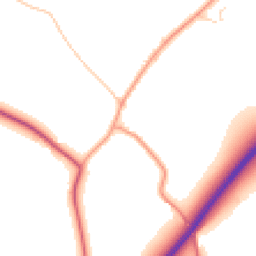 Daytime road noise heatmap for GU33 6HD