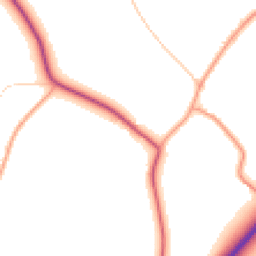 Daytime road noise heatmap for GU33 6HG