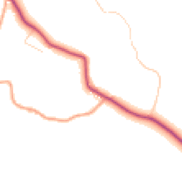 Daytime road noise heatmap for GU33 6HP