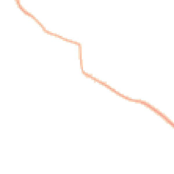 Night-time road noise heatmap for GU33 6HR