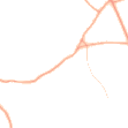 Daytime road noise heatmap for GU33 6LU