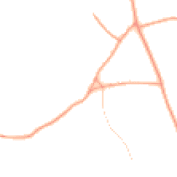 Daytime road noise heatmap for GU33 6LX