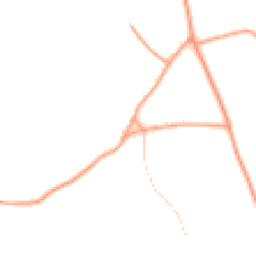 Daytime road noise heatmap for GU33 6LY