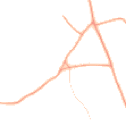 Daytime road noise heatmap for GU33 6LZ