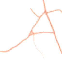 Daytime road noise heatmap for GU33 6NA